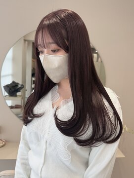 オーレン 横浜(oren) Berry brown / layer cut