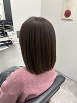 アルター(aL ter)&nbsp;ダークアッシュ/ミディアムレイヤーカット/鎌取店/市川いづみ