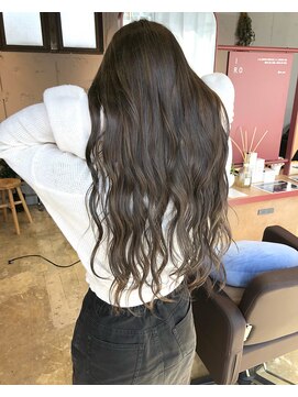 イロ ジェイアール JR奈良店(IRO) 艶さら暗髪グレージュカラー