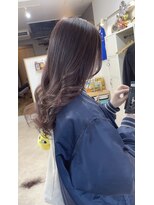 オリビアヘアー(OLIVIA HAIR) 春っぽ暖色ブラウンで垢抜け