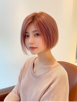 モードケイズ ラ ヴィ ベル(MODE K's la vie belle) 【庄内/縮毛矯正】20代 モカくせ毛解消ショート