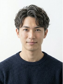 ブロッサム 東中野店 社会人向け◎爽やかショートニュアンスパーマ×ツーブロック