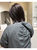 オリーブブラウンボブ