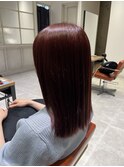 美髪カーディナルレッド