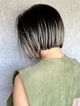 サニーサイドサロン(SUNNY SIDE SALON) 毛先ブリーチ/エンドカラー/切りっぱなし/たまプラーザ