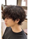 ウルフシャドウパーマ