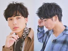 エッジの効いた立体感で差をつける！トレンドのツイストスパイラルパーマで男らしさを格上げ☆