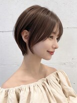 ジーナ 吉祥寺(Zina)&nbsp;髪質改善*艶髪ナチュラルショートボブ*前髪*美髪【Zina吉祥寺】