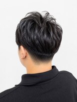 インパークス 江古田店(hair stage INPARKS)&nbsp;メンズビジネスショートツーブロック黒髪アップバング［江古田］