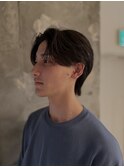 毛流れセンターパート