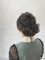 シュプール(SPUR)&nbsp;黒髪アレンジ