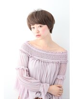 パティオンツー(PATIONN2)&nbsp;エアリーグレージュショートボブスタイル