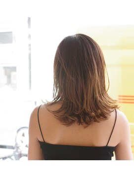 サンドロ(SANDRO) 【SANDRO】ロブヘアー style