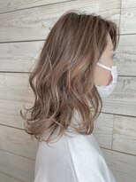 ベルクープス 天王寺店(Belle Coupes)&nbsp;【ベルクープス天王寺】垣谷千佳　ナチュラルベージュ