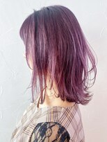 アイティーバイアルバム 藤沢店(IT by ALBUM) ラベンダー_カーキグレージュマッシュショート_ba322021