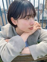 キートス(Kiitos)&nbsp;○パラっと束感シースルーバングマッシュショート