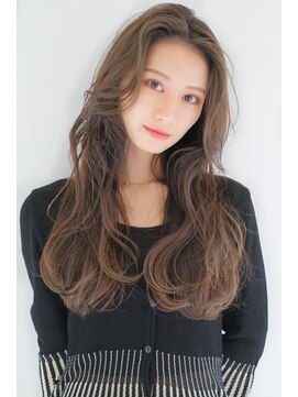 ガリカ 渋谷(Gallica) 大人可愛い無造作ウェーブ/ボブワイドバング/くびれカール