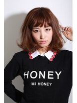 アディクト 東陽町西口(addict)&nbsp;オン眉前髪＿ミディアム＿アッシュベージュ［東陽町]