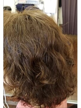 レイディバードカラー 籠原店 30分のリタッチカラー（根元白髪染め）