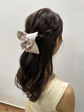 ソラ 麻布十番店(SORA) ハーフアップアレンジ