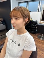 レイラバイアフロート 吉祥寺(Lila by afloat)&nbsp;くびレイヤーグレージュショート20代30代40代似合わせカット