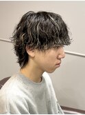 新潟メンズパーマ　新潟波巻き　新潟波巻きパーマ