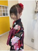 卒園式用ヘアセット＆着付