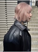 【RITZY】White pink × 裾black