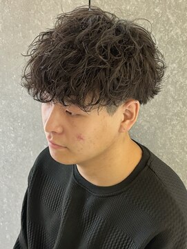 ニアウ 太田店(Niau) メンズパーマ波巻きスパイラルパーマツイストスパイラルパーマ