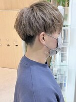 ラテ(latte)&nbsp;ブリーチ1回のスモーキーベージュ