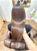 ツヤツヤ髪質改善ストレート