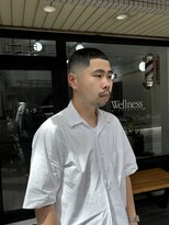 ウェルネス(Wellness)&nbsp;イージーパーマ　坊主フェード