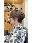 くびれショート×ベージュ◎