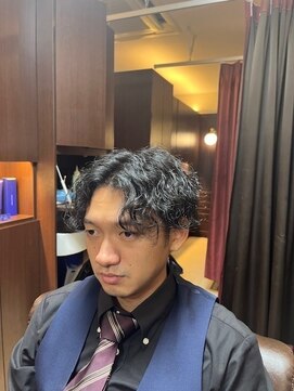 バーバーリング メソッド(BARBERING METHOD) 波巻きパーマ