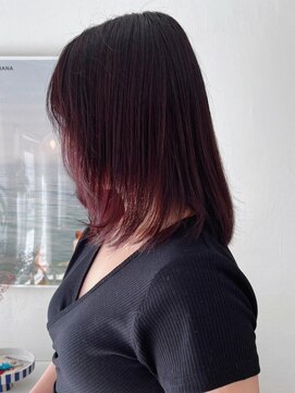 ニュイ(NUIT) ダブルカラーミルクティーベージュカラーケアブリーチ韓国ボブ