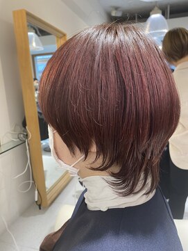 ハナサカヤヘアーサロン(hanasakaya hair salon) 個性派マッシュショート