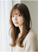 イメチェン/美髪/外ハネボブ/ワイドバング/髪質改善/縮毛矯正