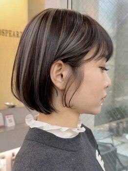 ロコスピアーズ(ROCO SPEARZ)の写真/大人女性のこだわりが詰まったサロン。上品さを引き立てる、大人向けブリーチデザインならROCOSPEARZお任せ
