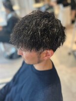 クレビア 名古屋(CreBiA)&nbsp;メンズきれいめツイストスパイラルパーマ