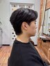 【タイトに収まる】カット＋ダウンパーマ(両サイド＆襟足) ￥12100→￥9900