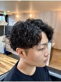 ツイスパ　センターパート