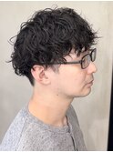 スパイラルパーマ/ハードスパイラル/ツーブロック