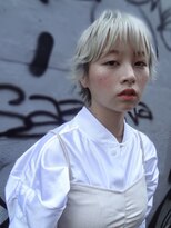 キジ(KIJI) ハンサムショート/ホワイトアッシュ/ハイトーン/ホワイトカラー