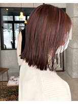 リンダテーラ(Linda tela)&nbsp;【札幌白石】ハイライト/切りっぱなし/ピンクブラウン/外ハネ