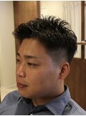 ツーブロックxアイロンパーマ ナチュラルカールスタイル！