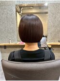 韓国レイヤーカット×暗髪カラー×髪質改善