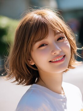 コンフィー(comfy) エアリーボブ × ベージュカラー