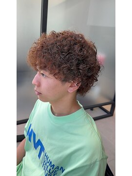 ステラ(STELLA) プードルパーマ/メンズサロン/メンズ/スパイラル/眉カット