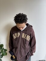 オルヴァ(Orva)&nbsp;スパイキーアフロ[メンズカット/メンズパーマ/藤沢美容室]