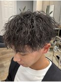 MEN’S HAIR/波巻ツイストスパイラル/フェザーパーマ/守谷
